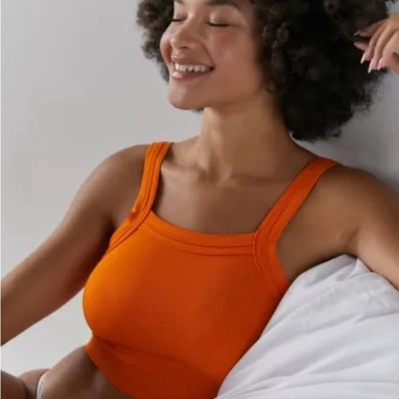 Urban outfitters orange tank top - Picture 4 of 5